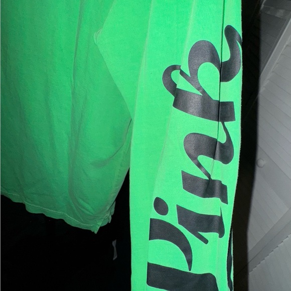 PINK Victoria's Secret Green Long Sleeve Shirt - Picture 3 of 4